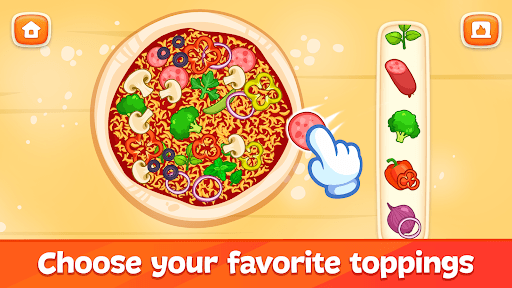 Pizza Maker Kids Cooking games screenshot 3 - screenshot