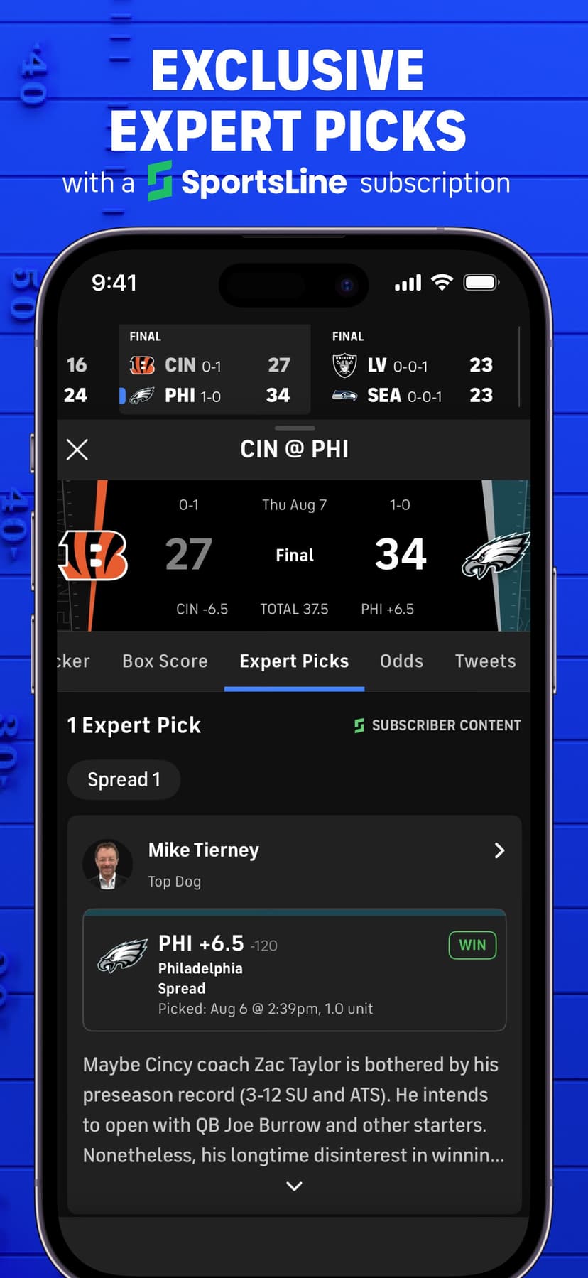 CBS Sports App: Scores & News screenshot 5 - screenshot