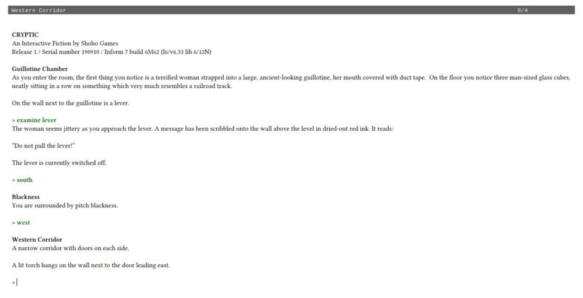 Null - screenshot