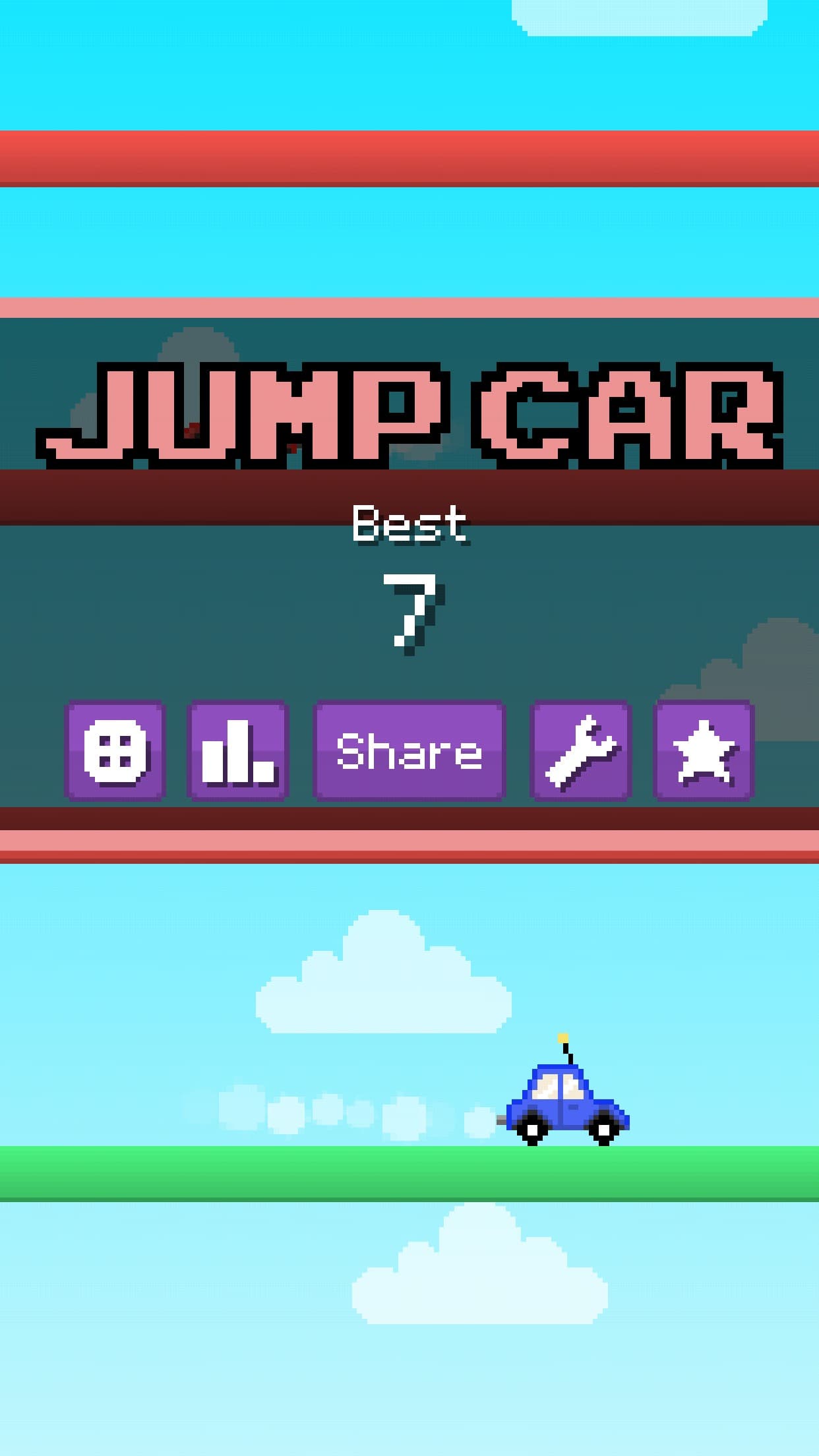 Jump Car screenshot 1 - screenshot