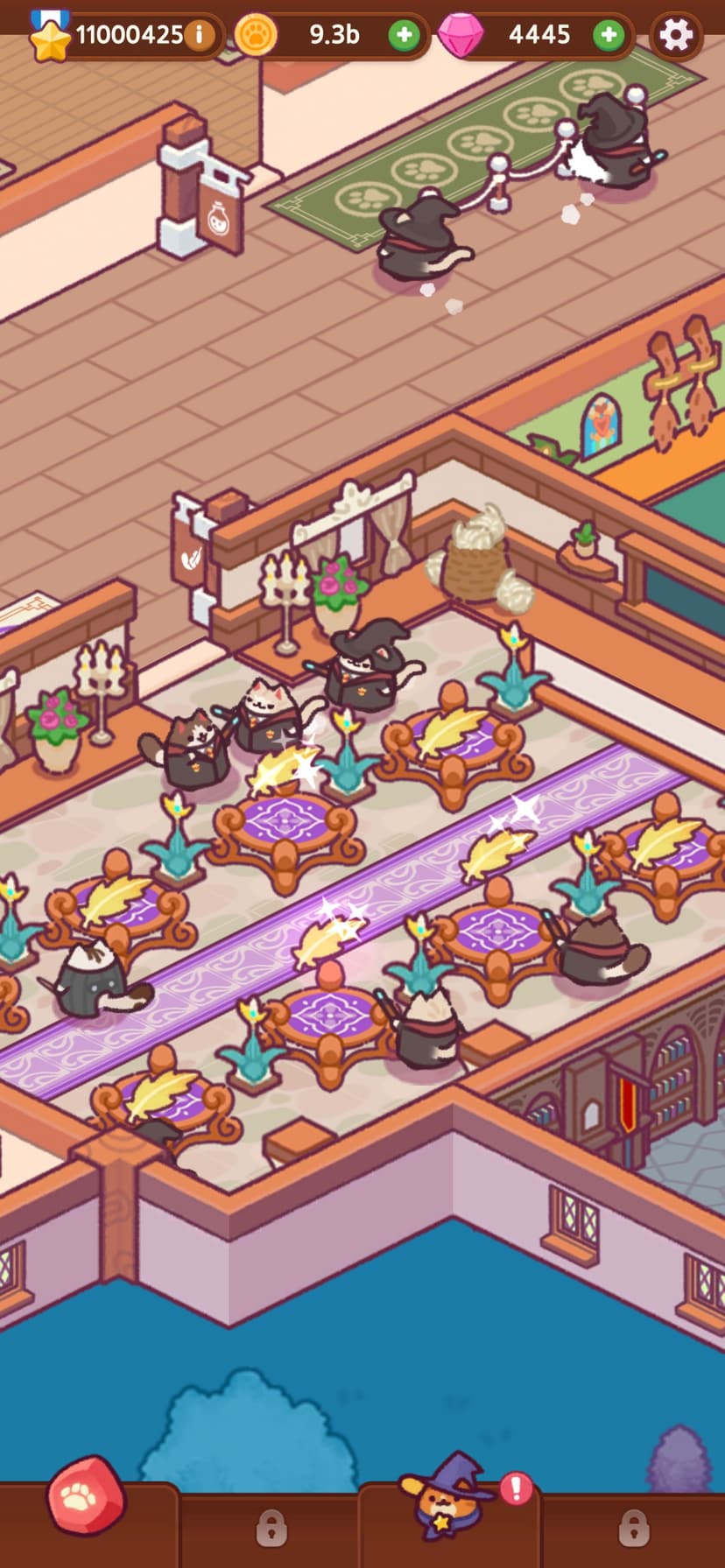 Cat Magic School : Cute Tycoon screenshot 2 - screenshot