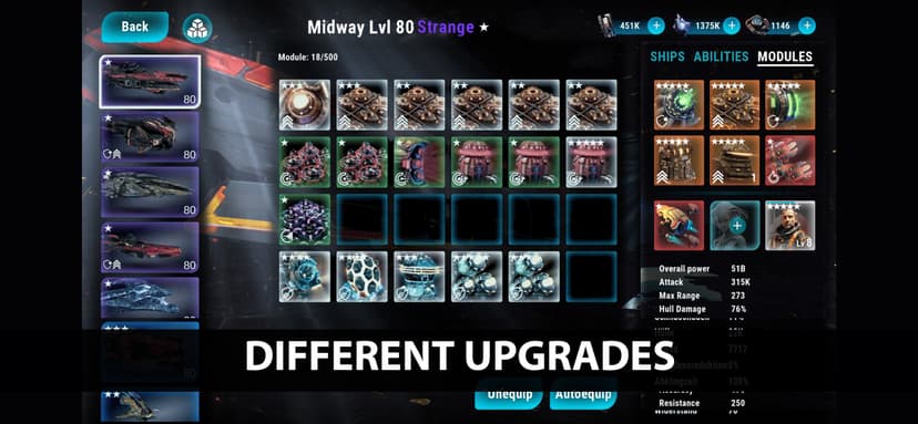Stellar Wind Idle: Space RPG screenshot 5 - screenshot