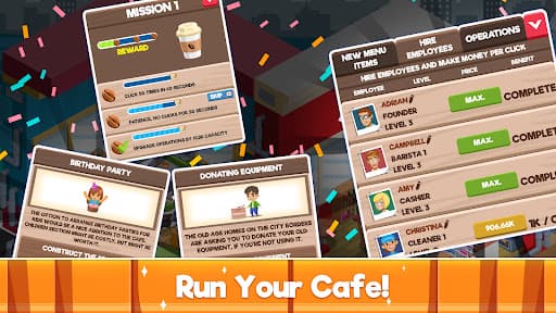 Idle Cafe Tycoon: Coffee Shop screenshot 6 - screenshot