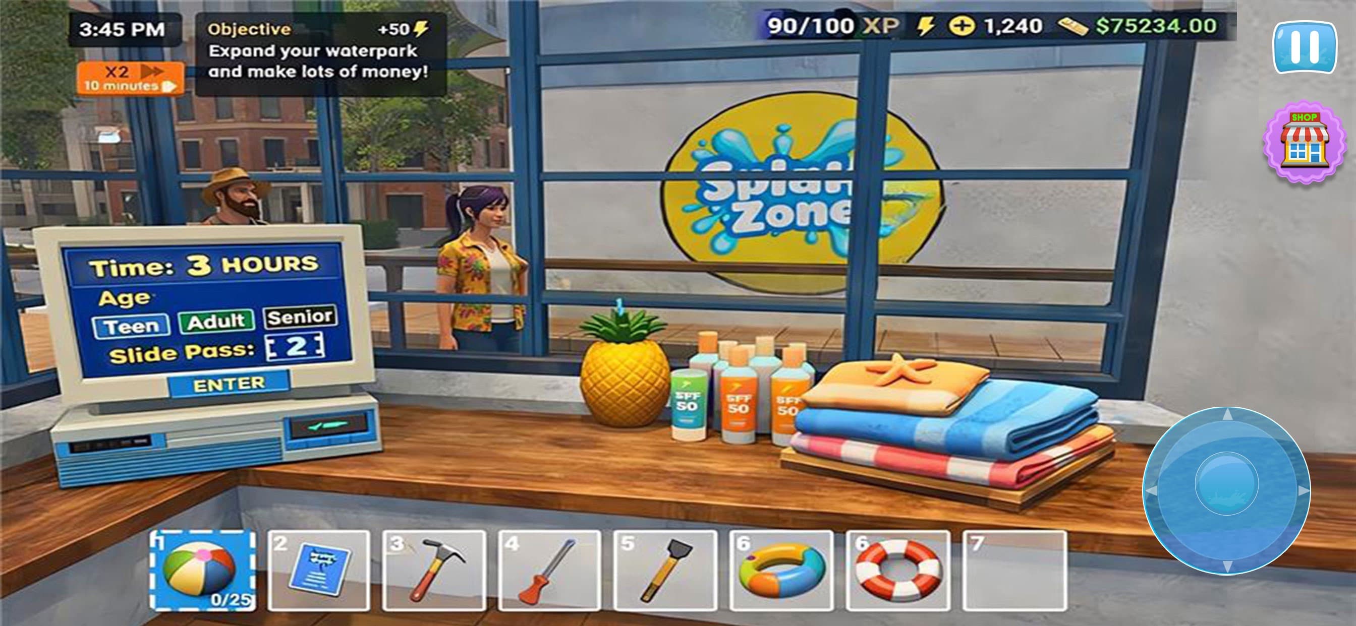 Water Kingdom Park Simulator screenshot 1 - screenshot