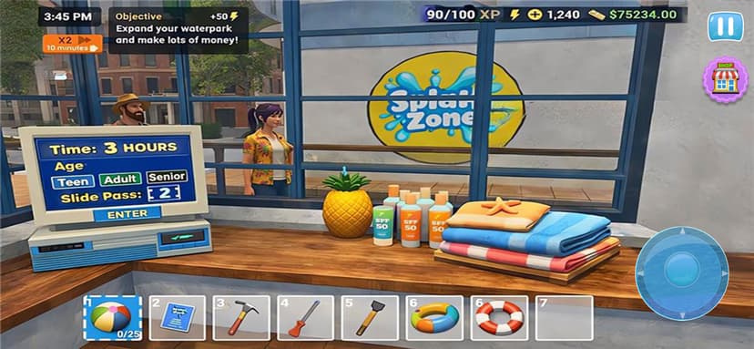 Water Kingdom Park Simulator screenshot 1 - screenshot