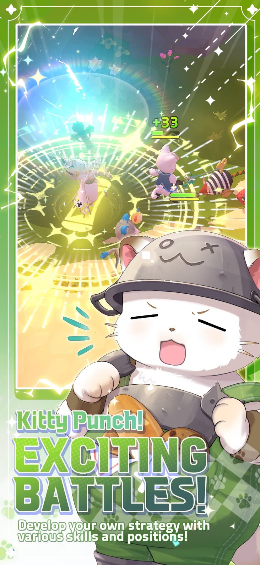 Meow kingdom:cute cat idle rpg screenshot 1 - screenshot
