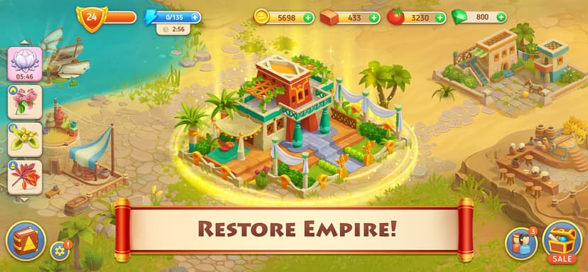 Cradle of Empires・Match 3 game screenshot 3 - screenshot