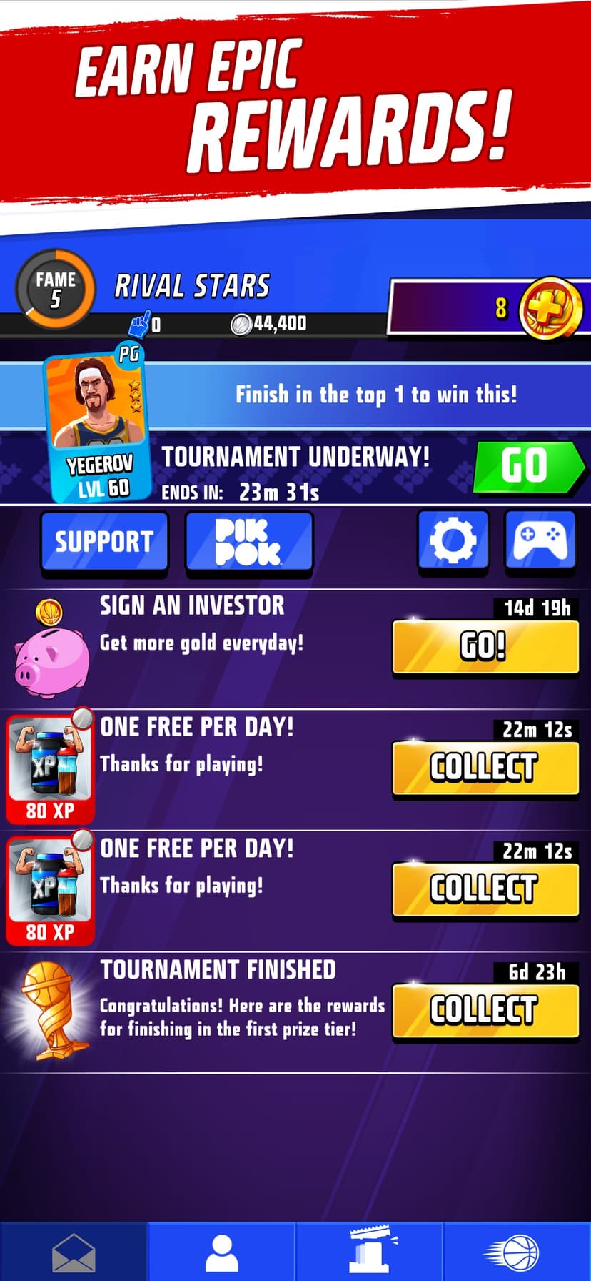 Rival Stars Basketball screenshot 5 - screenshot
