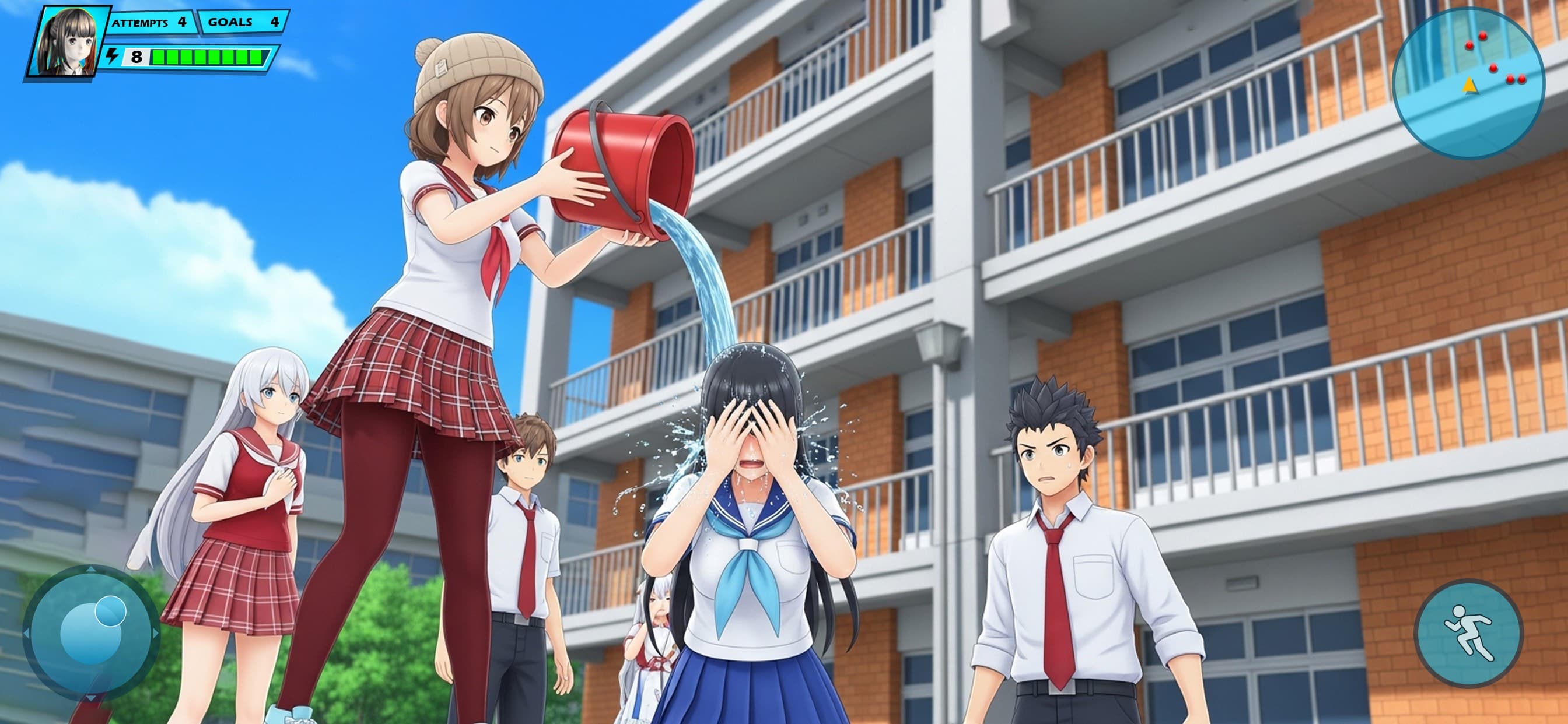 Anime Girl High School Life screenshot 3 - screenshot