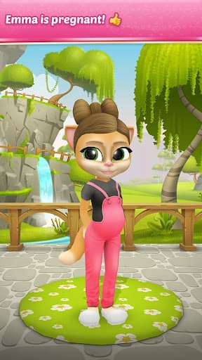 Pregnant Talking Cat Emma screenshot 1 - screenshot