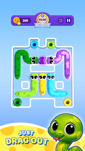 Slither Out: Snake Puzzle screenshot 2 - screenshot