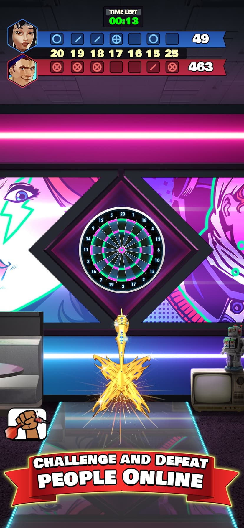 Darts Club: PvP Multiplayer screenshot 1 - screenshot