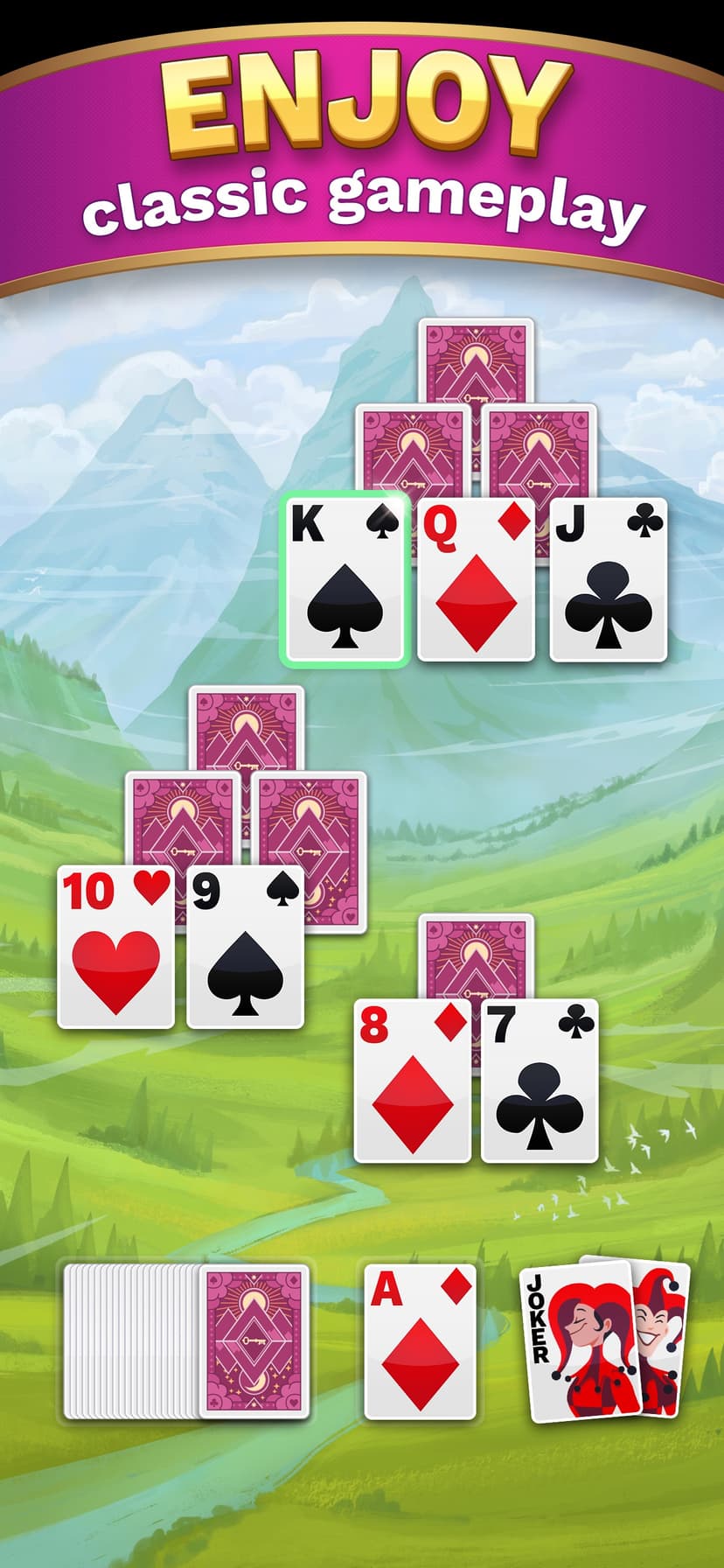 TriPeaks Solitaire Cube screenshot 2 - screenshot