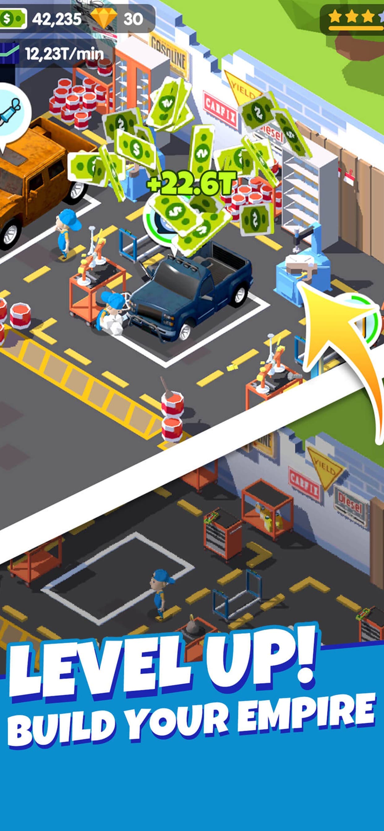 Idle Car Fix - Garage Tycoon screenshot 5 - screenshot
