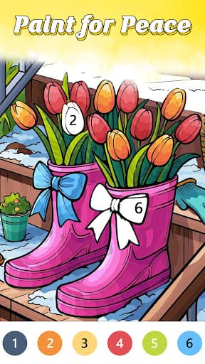 Slow Living Coloring Book screenshot 1 - screenshot