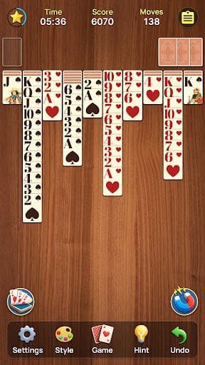 Spider Solitaire screenshot 3 - screenshot