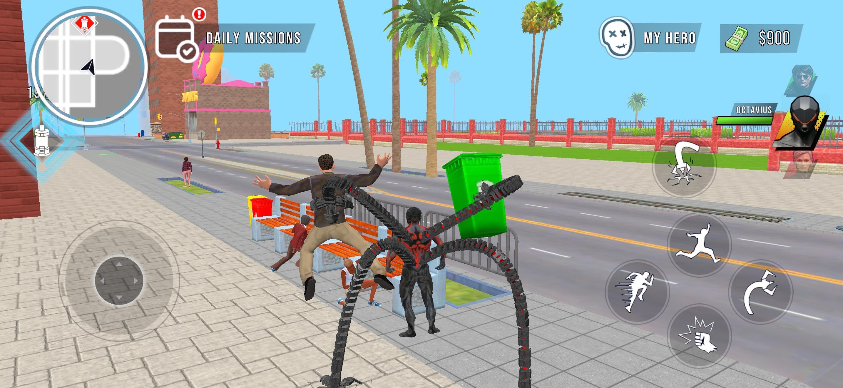 Superhero Crime Open World War screenshot 2 - screenshot
