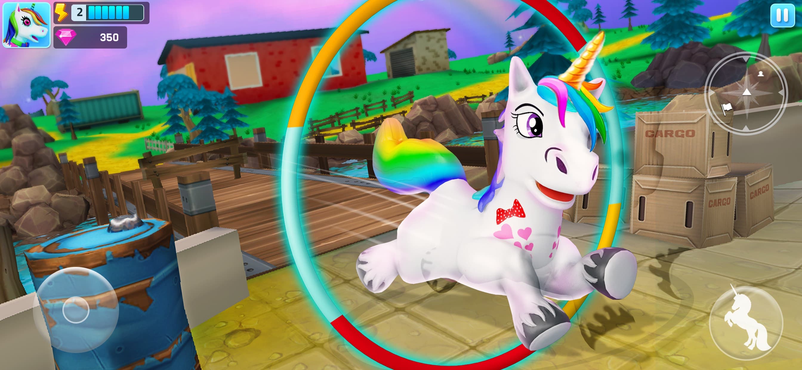 Baby Unicorn: Simulator Games screenshot 4 - screenshot