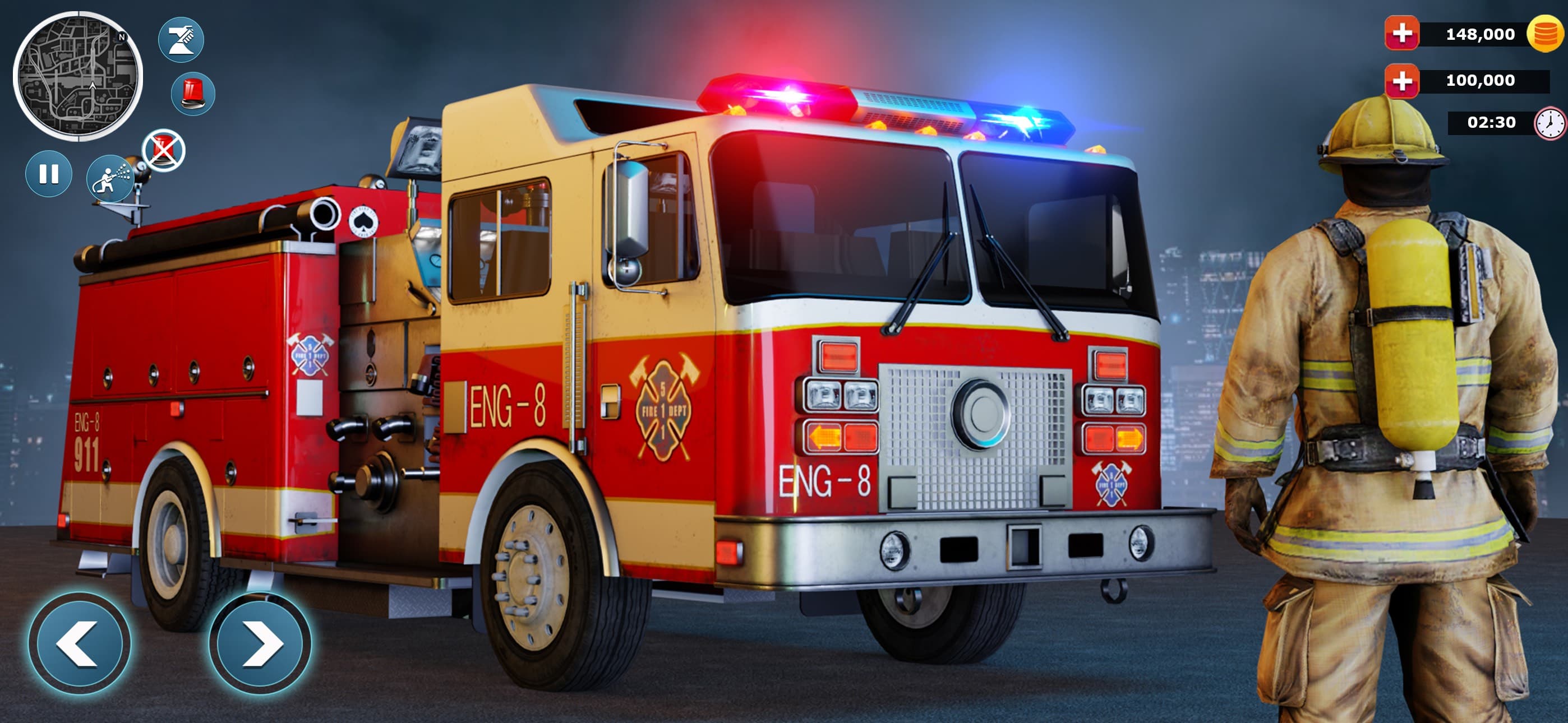 Firefighter Simulation 3D Game screenshot 3 - screenshot