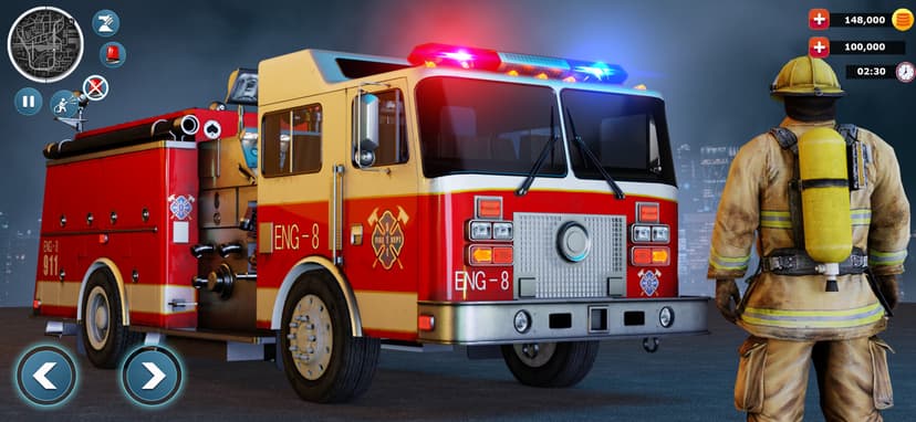 Firefighter Simulation 3D Game screenshot 3 - screenshot