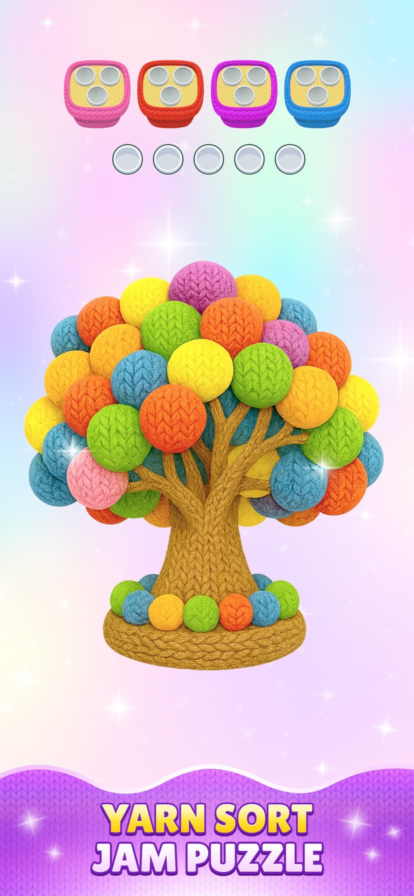 Yarn Sort 3D: Jam Puzzle screenshot 6 - screenshot