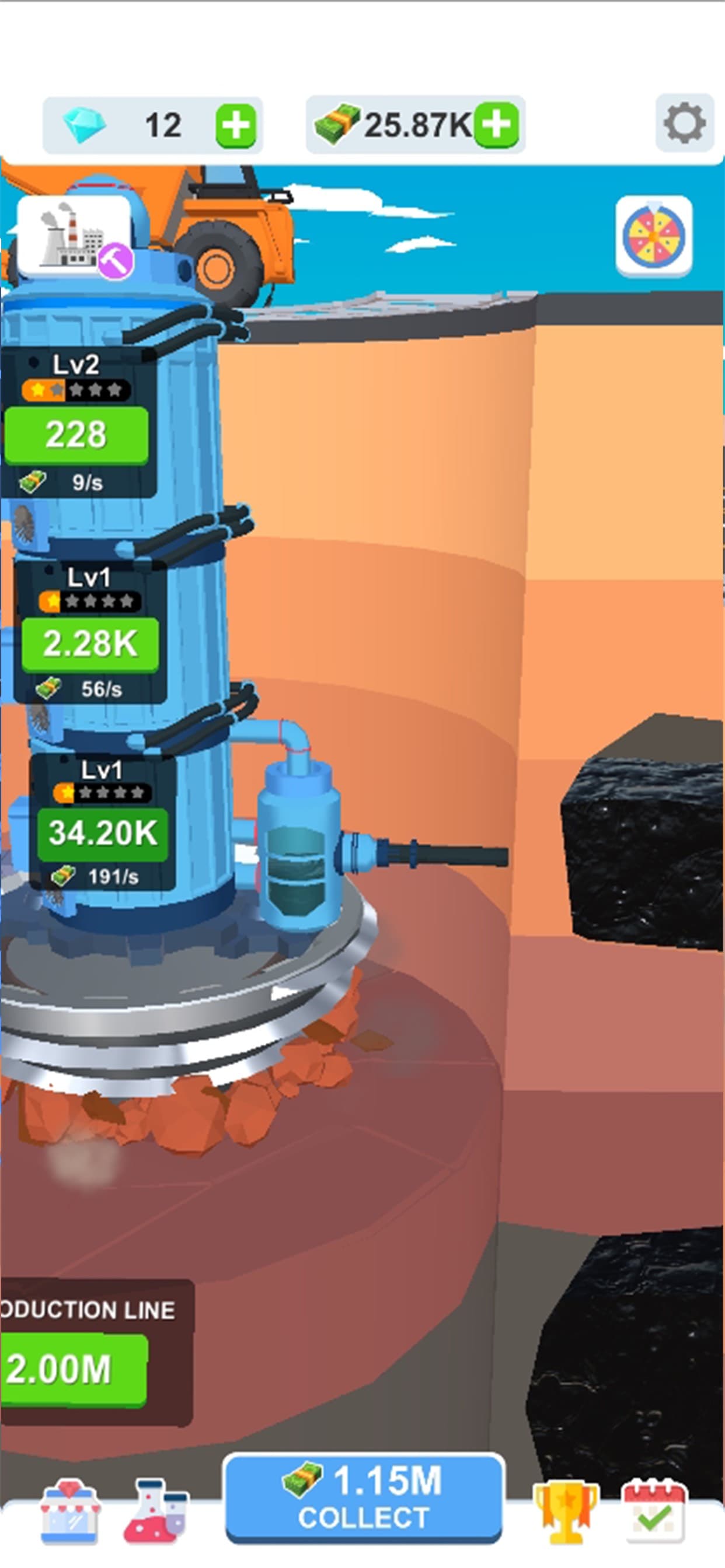 Idle Dig Factory screenshot 5 - screenshot