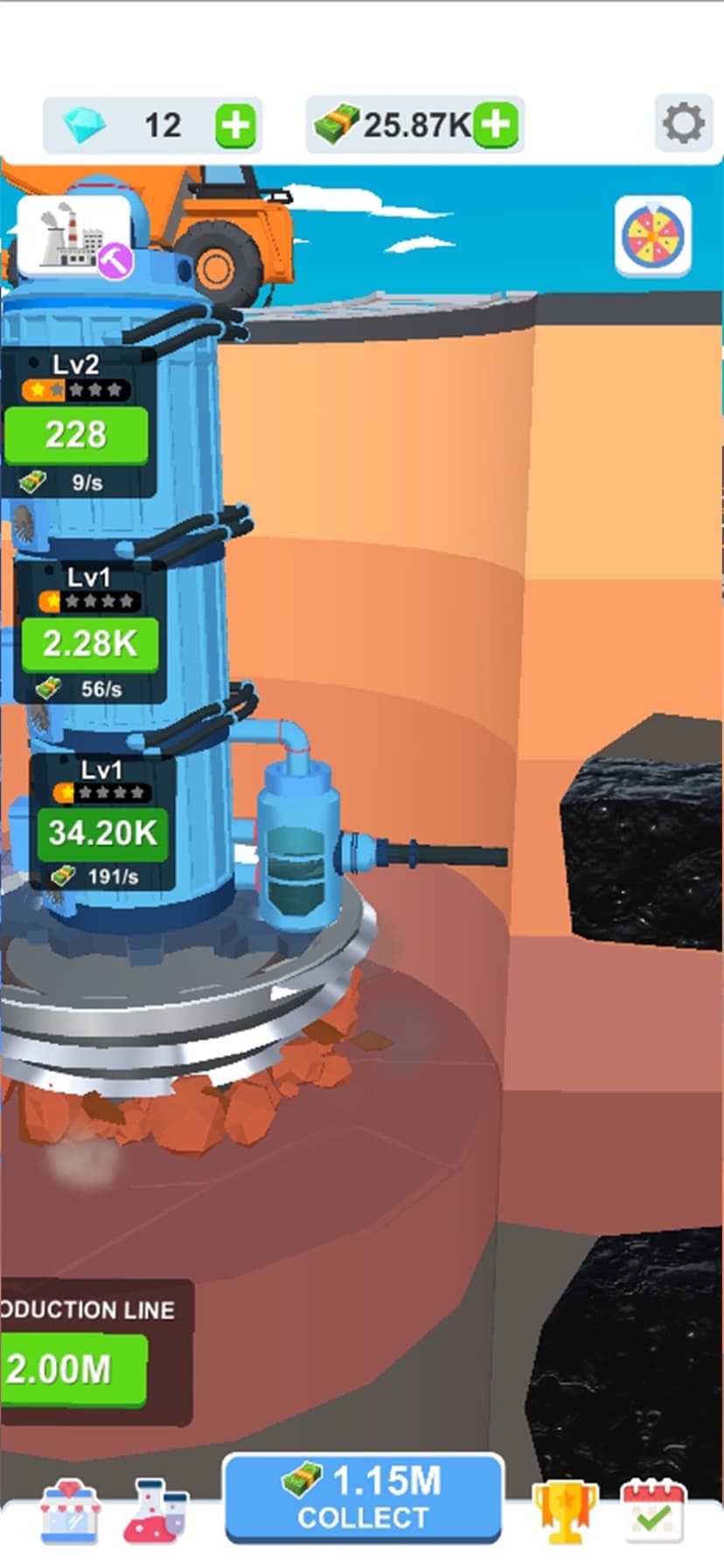 Idle Dig Factory screenshot 5 - screenshot