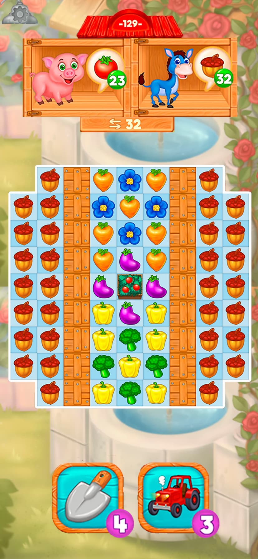 Granny’s Farm: Match-3 Game screenshot 6 - screenshot