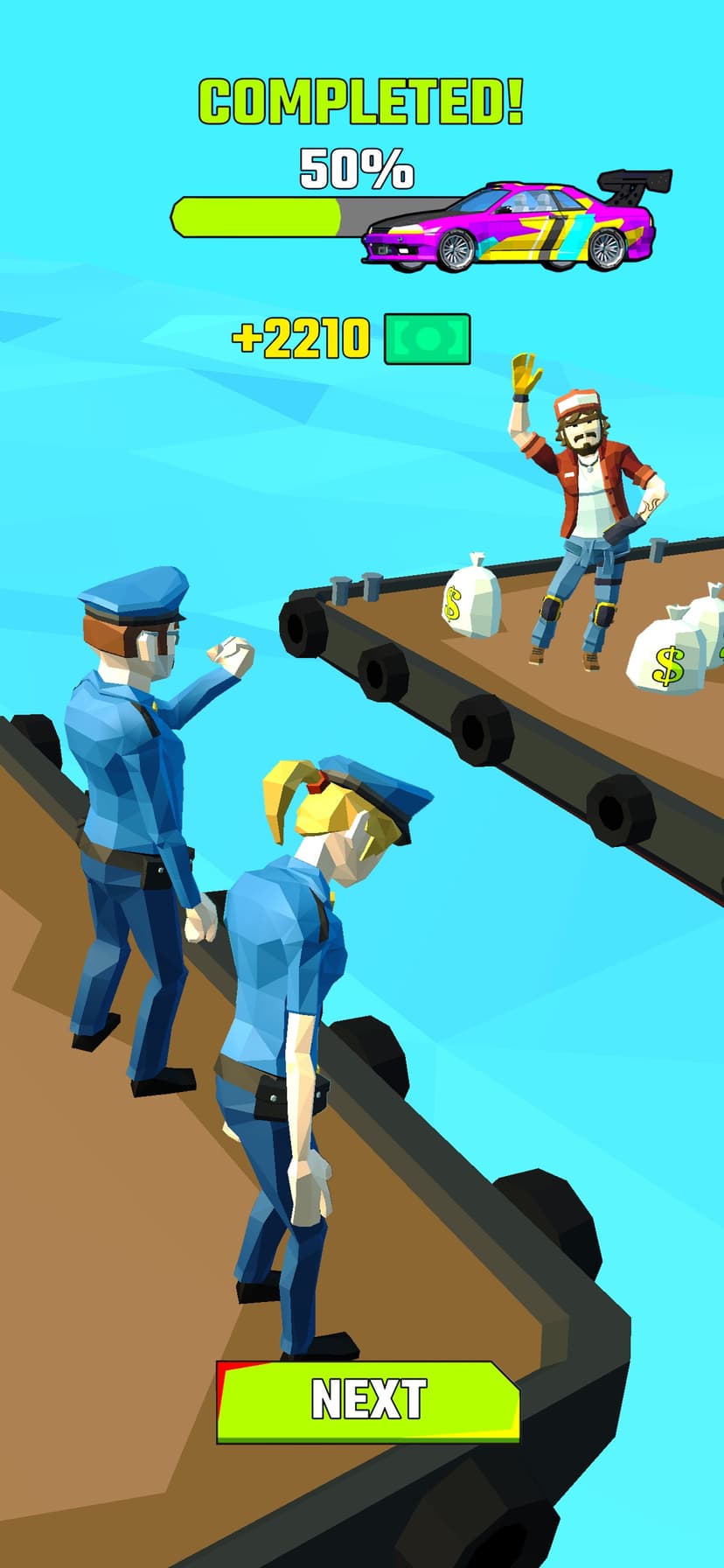 Crazy Rush 3D - Police Chase screenshot 7 - screenshot