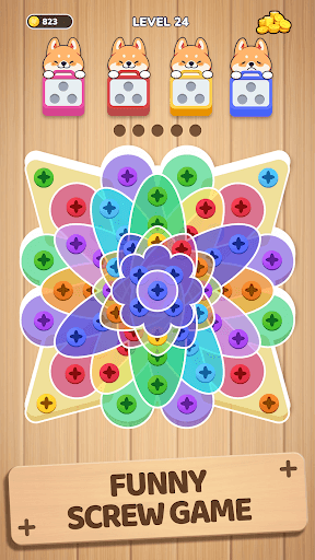 Woodle Screw™ Pin Nuts & Bolts screenshot 1 - screenshot