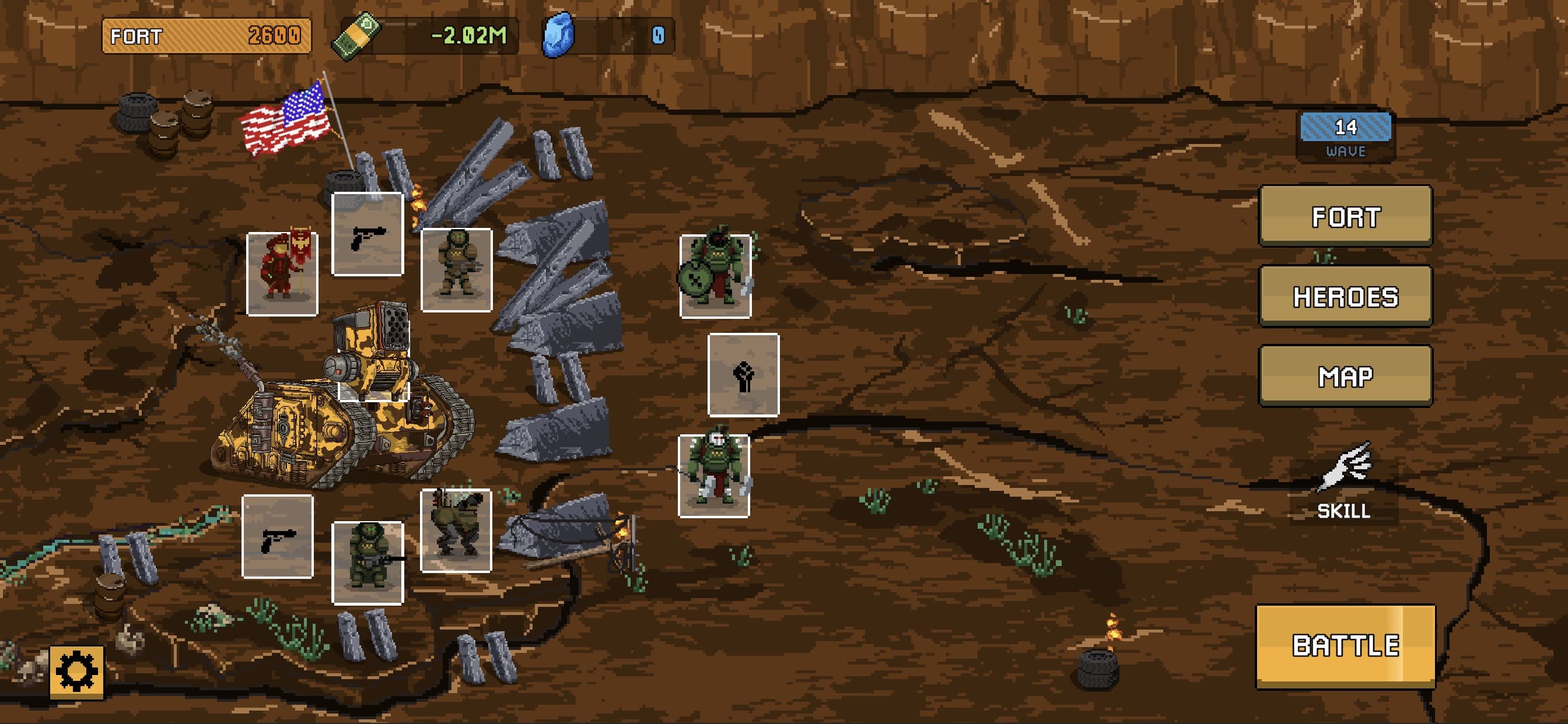 Fortress: Stickman Trenches screenshot 3 - screenshot
