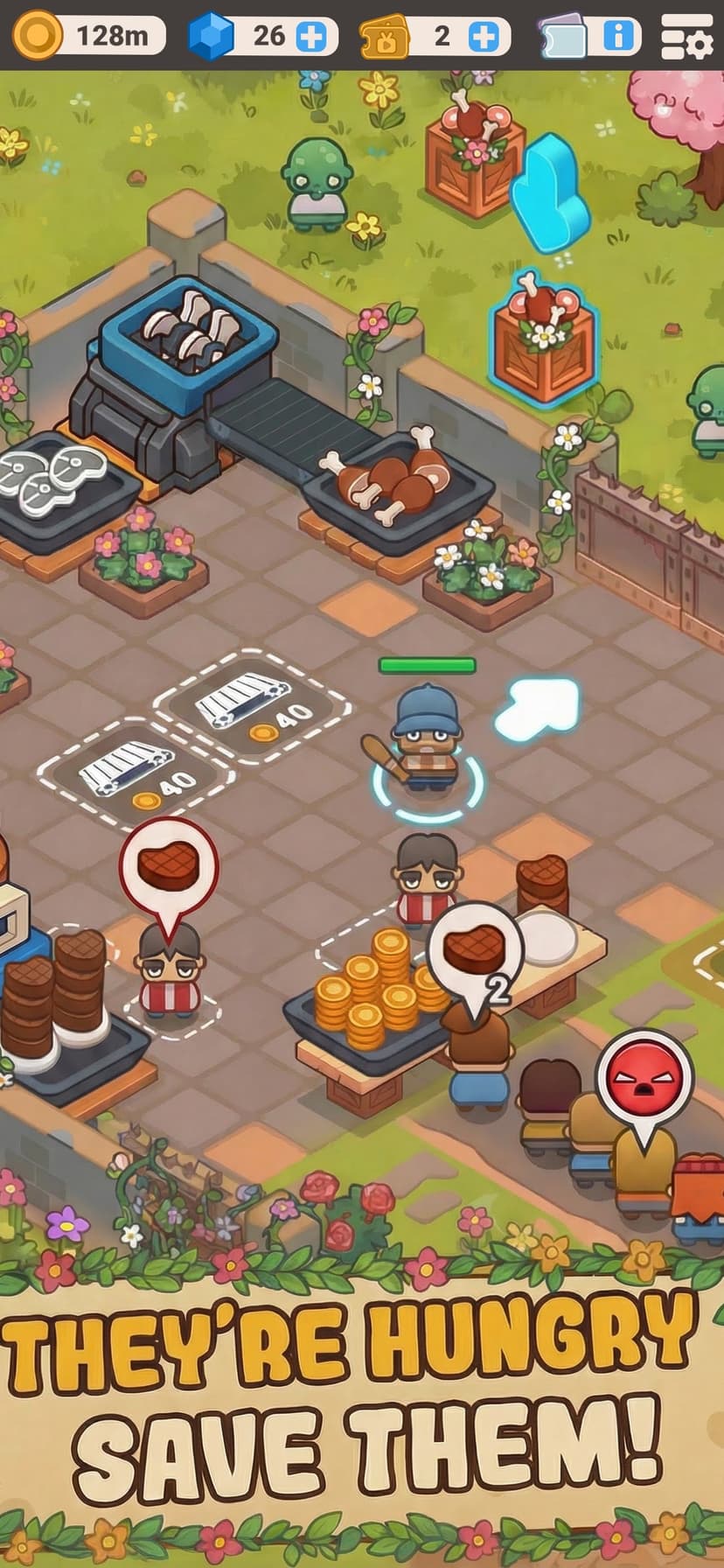 Idle Outpost Zombie Apocalypse screenshot 1 - screenshot