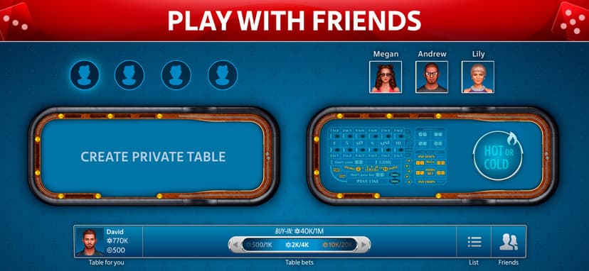 Vegas Craps by Pokerist screenshot 4 - screenshot