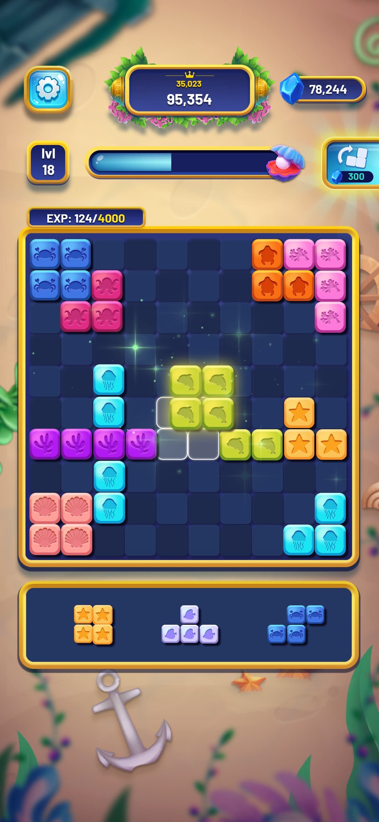 Sea Block 1010 screenshot 3 - screenshot