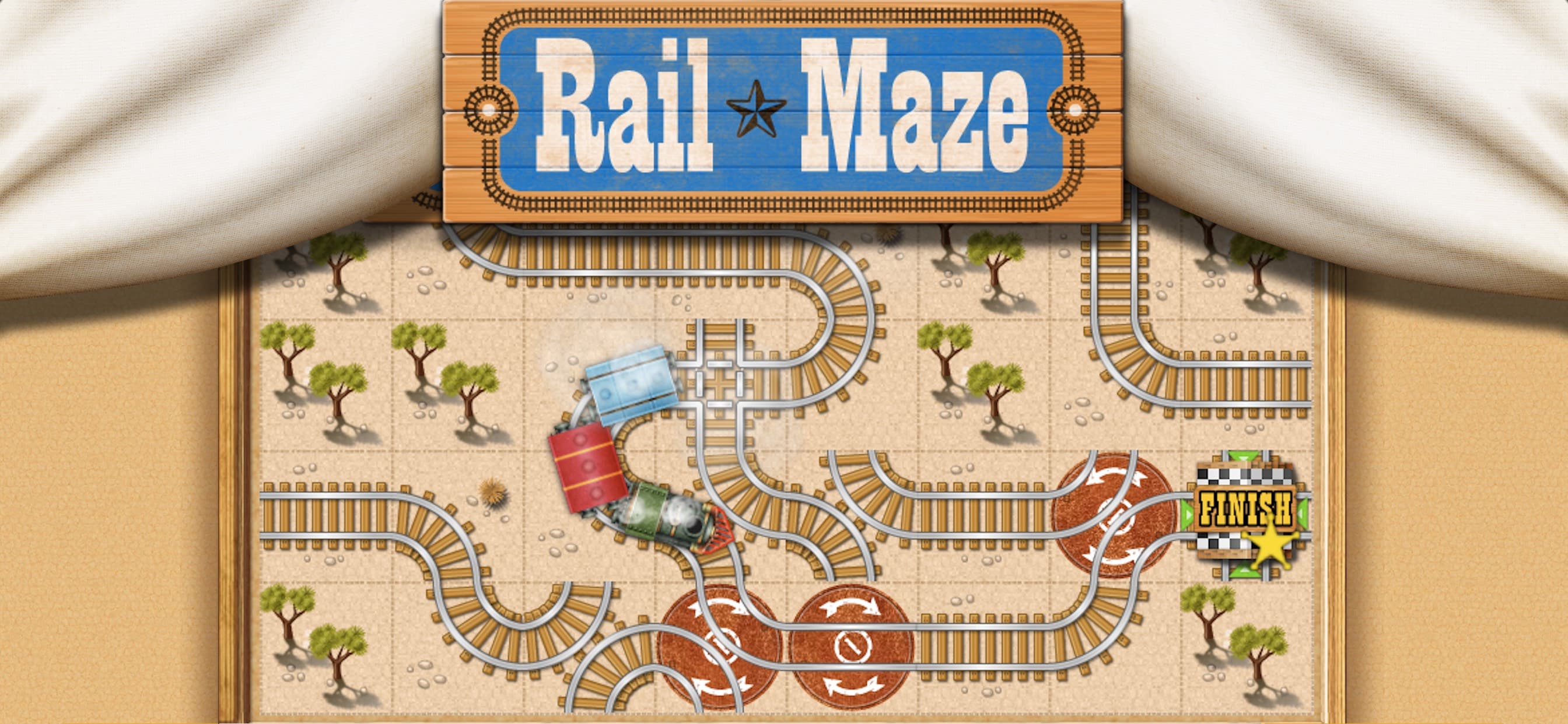 Rail Maze : Train Puzzler screenshot 1 - screenshot