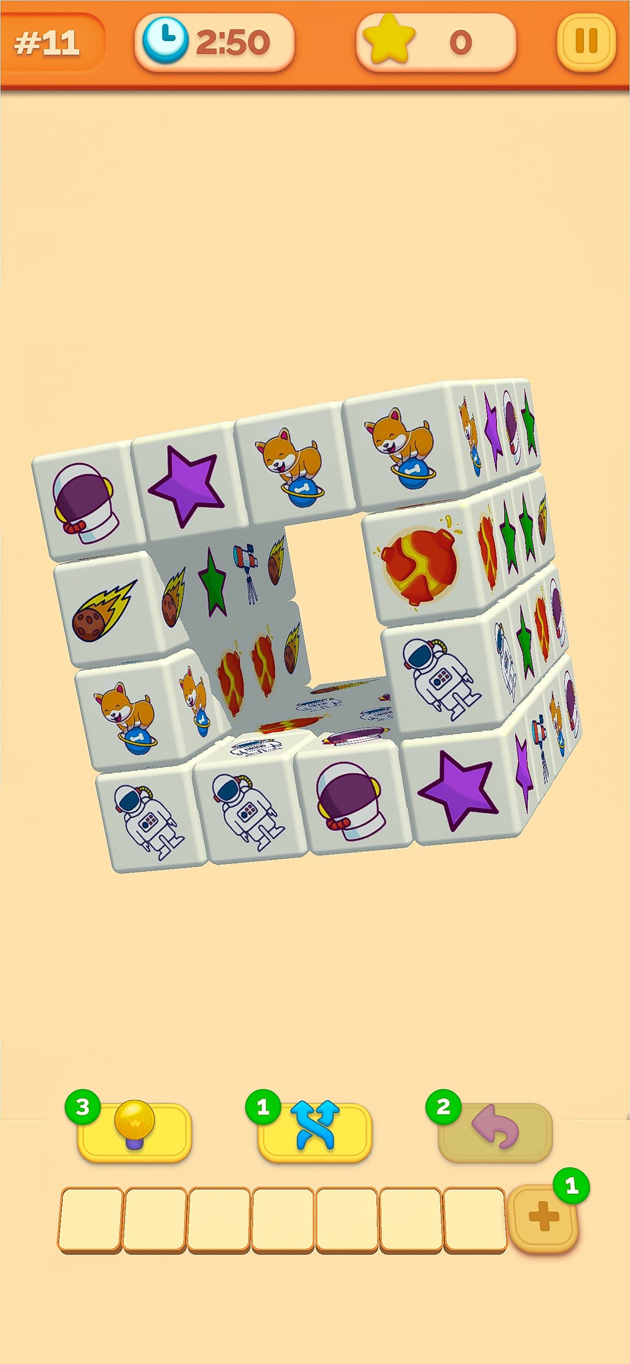 Cube Match 3D Tile Matching screenshot 5 - screenshot