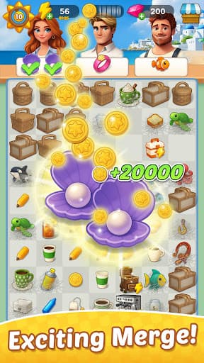 Merge Beach : Gossip & Mystery screenshot 3 - screenshot