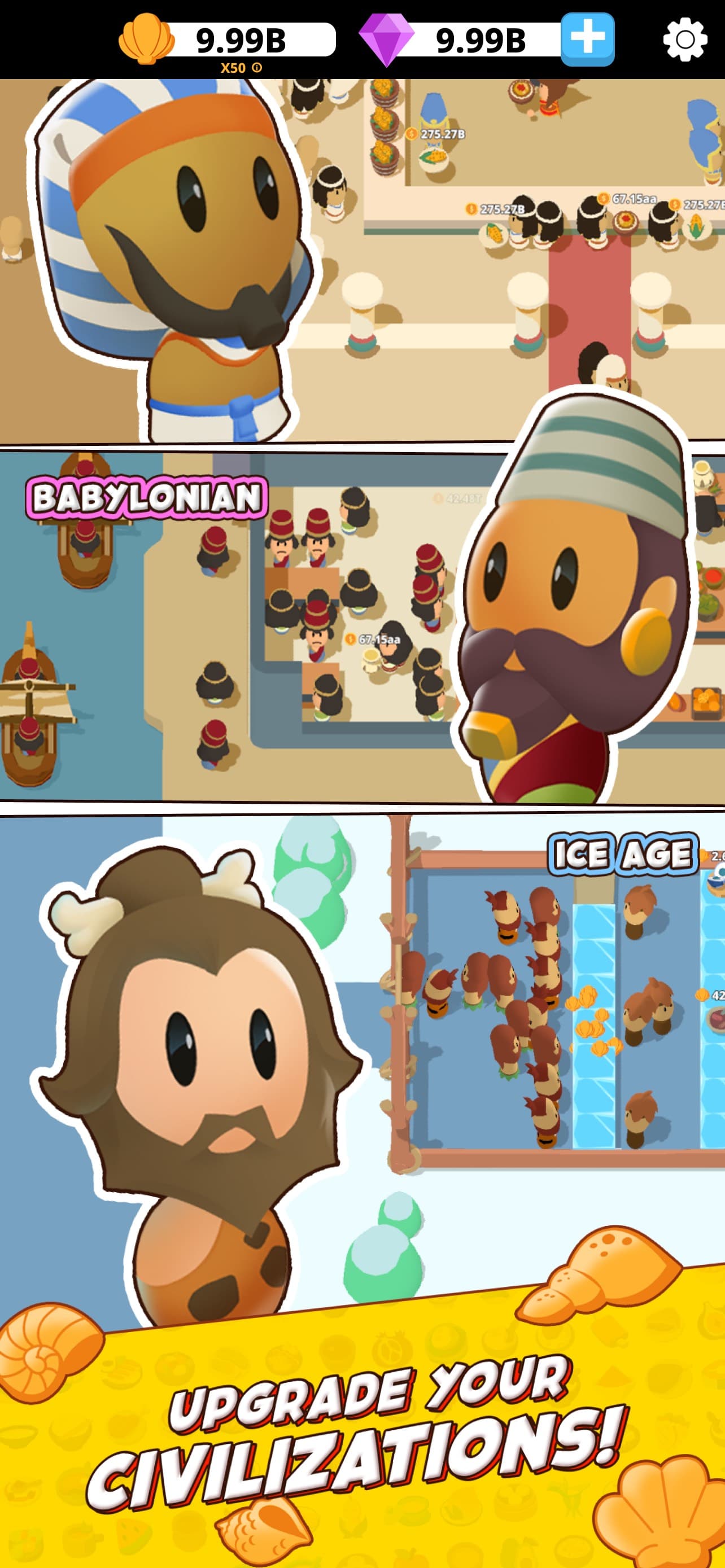 Idle Eras Bar: Food Tycoon screenshot 6 - screenshot