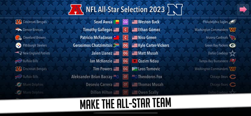 Football Superstar 2: USA Ed. screenshot 6 - screenshot