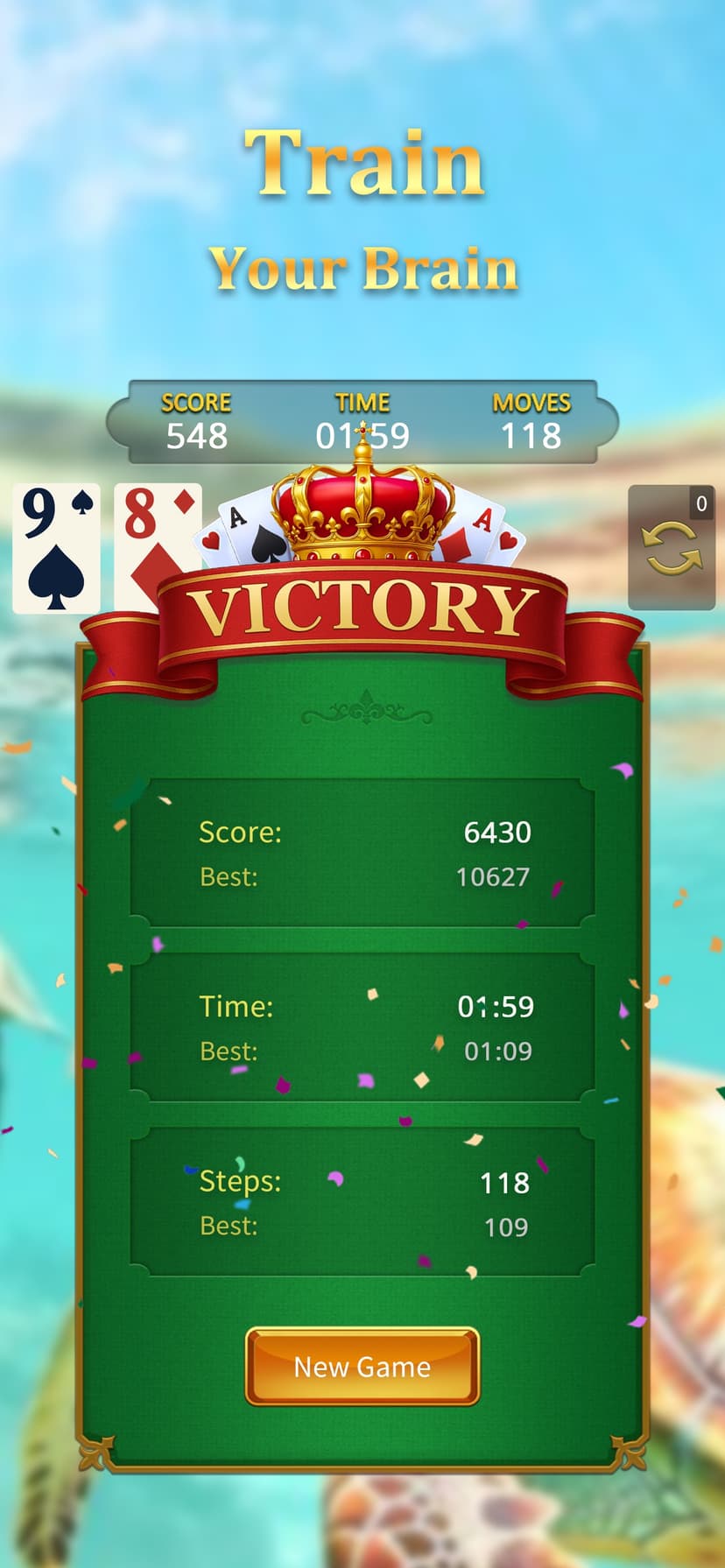 Solitaire Cozy - Big Card screenshot 4 - screenshot