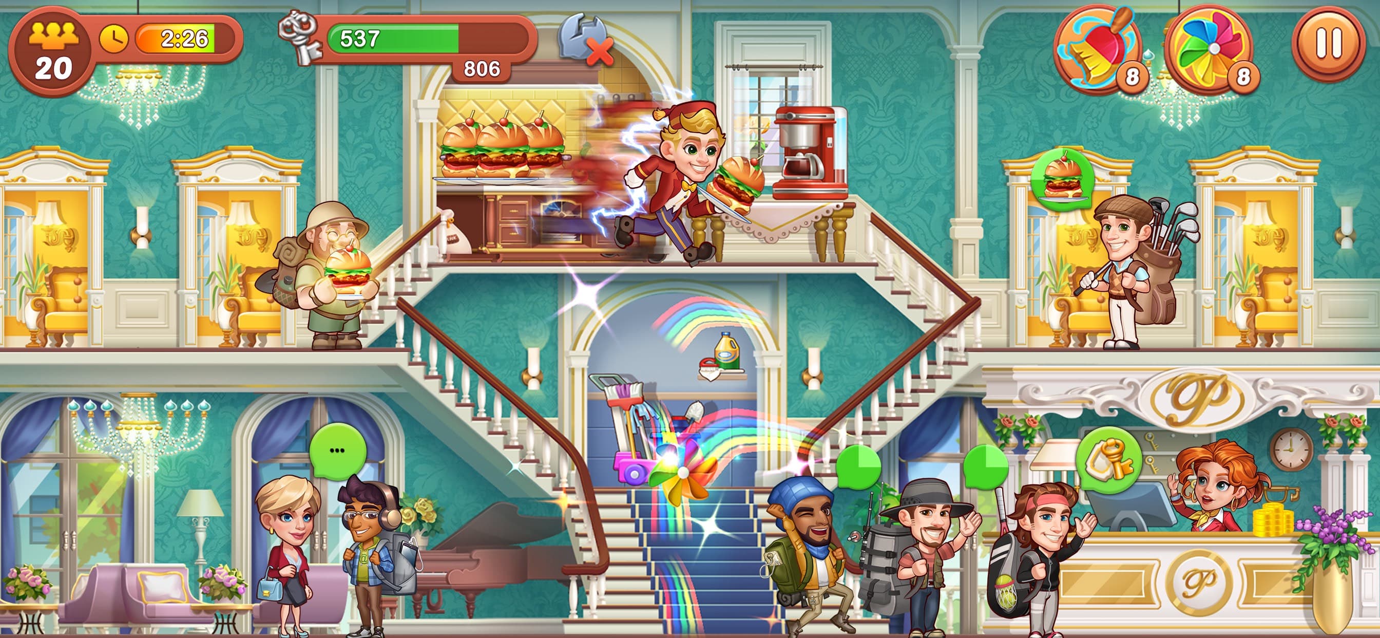 Hotel Fever: Doorman Mania screenshot 4 - screenshot