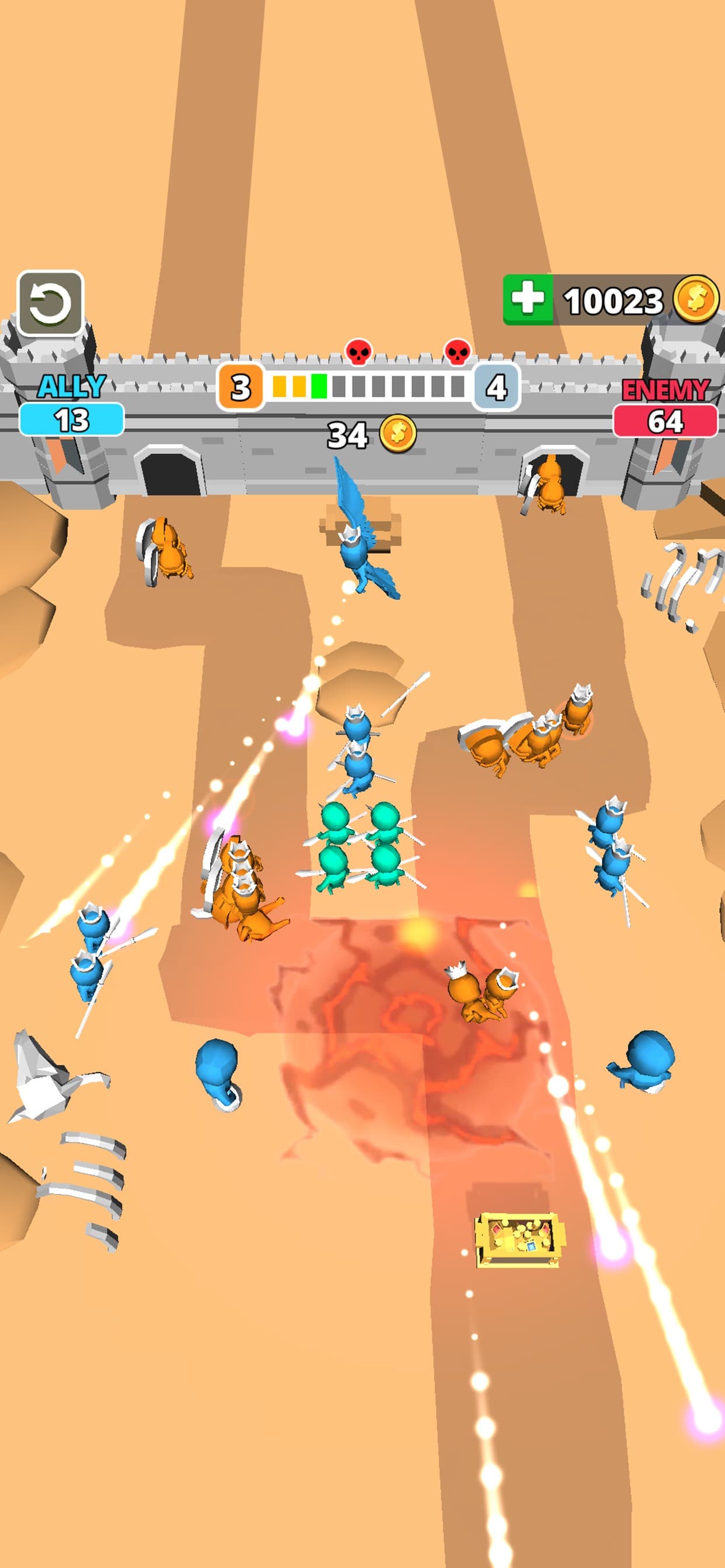 Tiny Battle - Merge Troops! screenshot 5 - screenshot