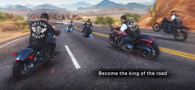 Outlaw Riders: Biker Wars screenshot 1 - screenshot