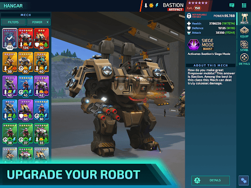 Mech vs Aliens: War Robots RPG screenshot 7 - screenshot