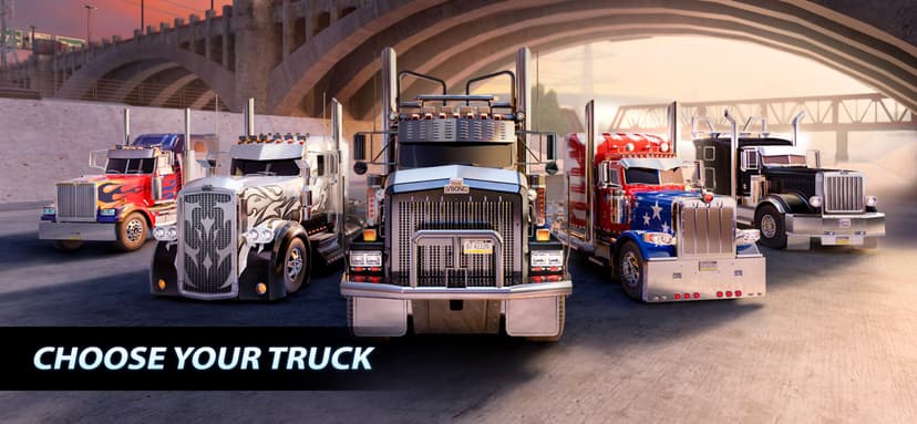 Big Rig Racing:Truck drag race screenshot 4 - screenshot