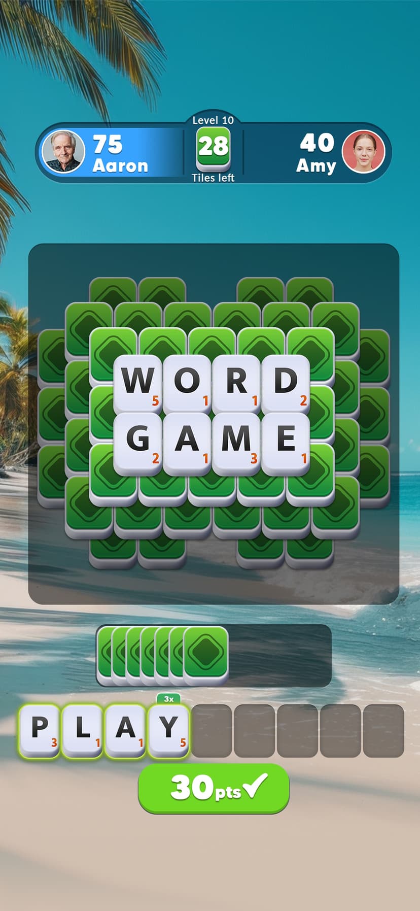 Word Tiles GO screenshot 4 - screenshot