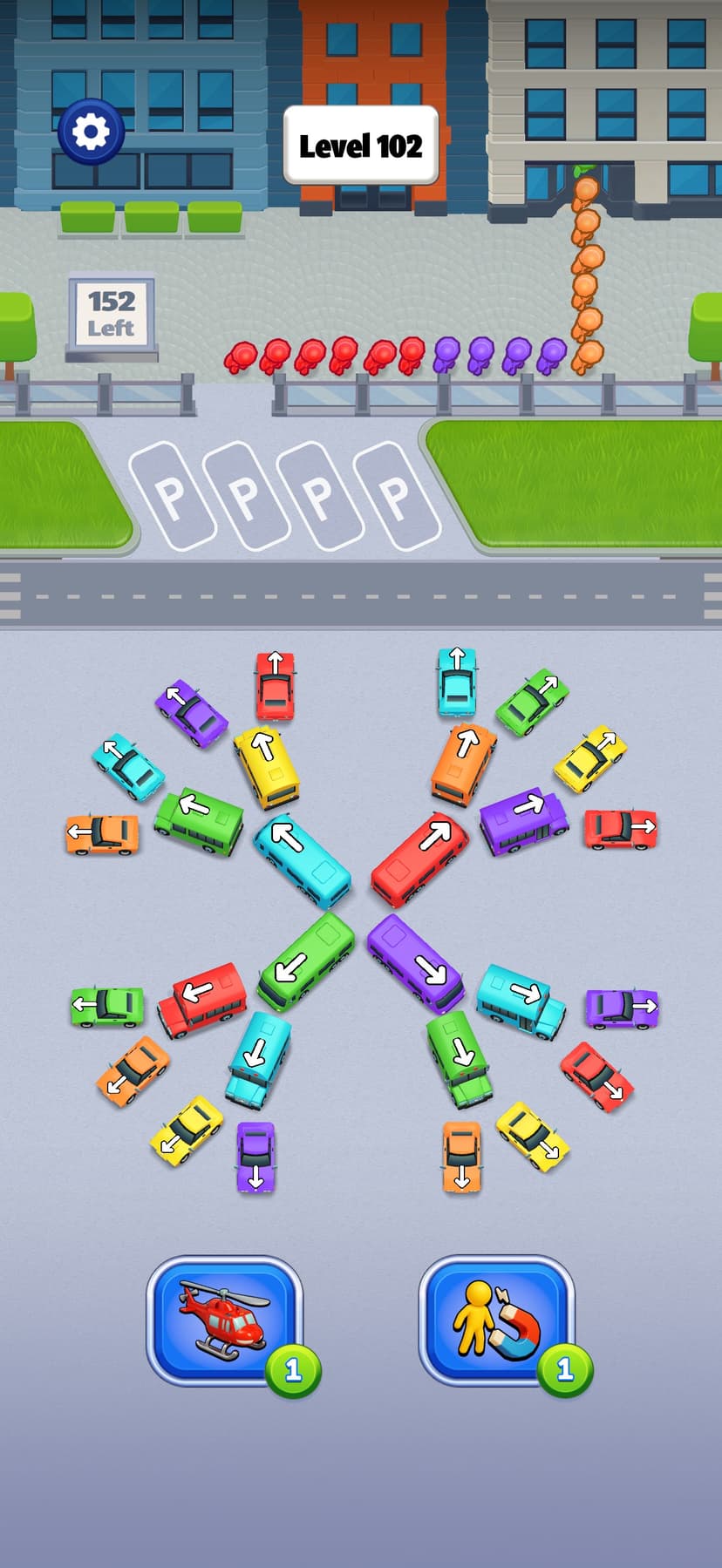 Bus Queue: Traffic Puzzle screenshot 5 - screenshot