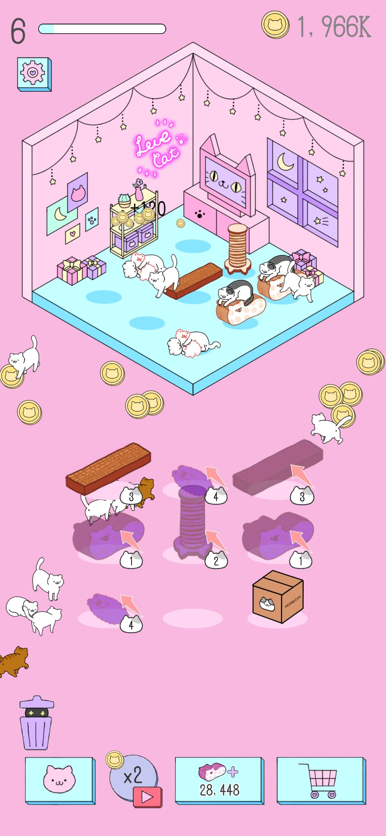 Cat Room: Purrfect Cats screenshot 4 - screenshot