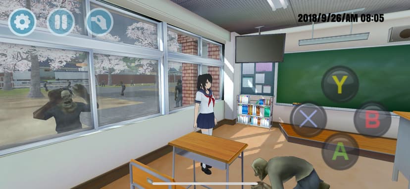 HighSchool Simulator GirlA screenshot 1 - screenshot