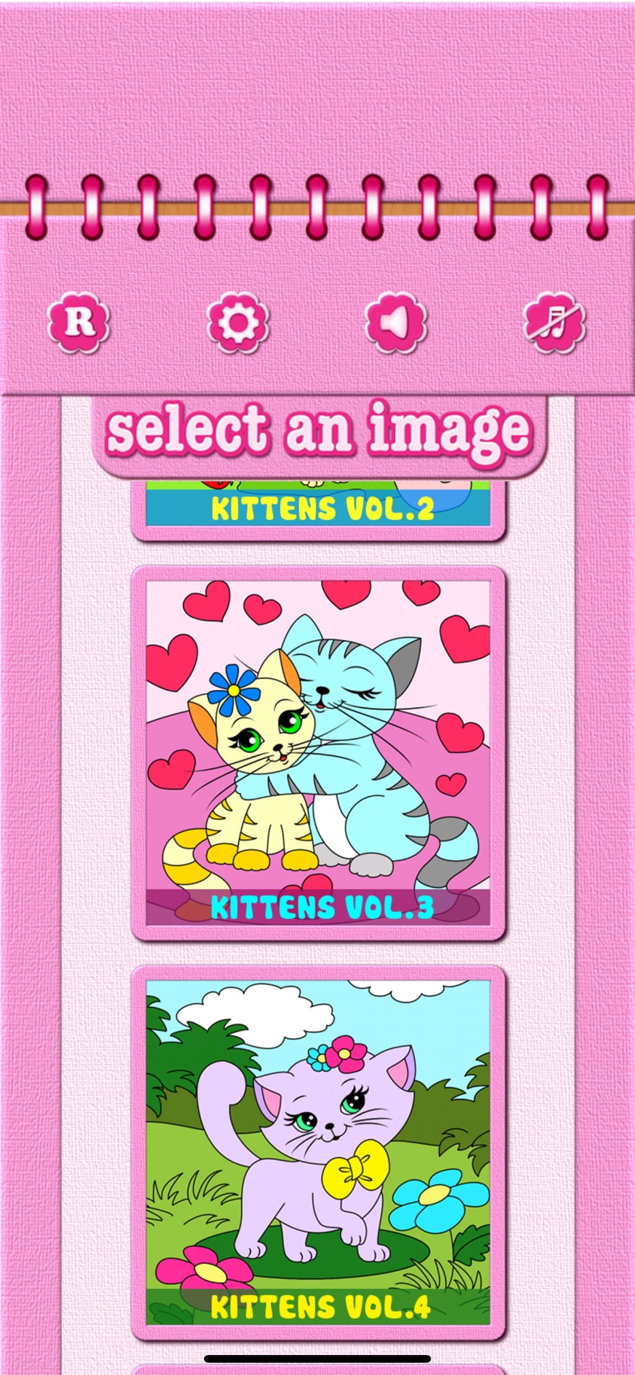 Cat Kitty Kitten Coloring Book screenshot 3 - screenshot
